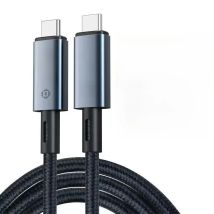 USB 5 Cable 80Gbps 240W 8K 60Hz For Thunderbolt 5 Type C Fast Charging Thunderbolt3 USB 5.0 USB C to C Data Transfer Cable