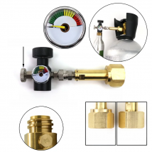 New Soda & Stream Co2 Cylinder Tank Refill Adapter Adaptor Filling Station  W21.8-14 Or CGA320