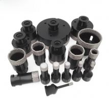 DT-DIATOOL Diamond Drill Bits Hole Saw Drill Core Bit for Tile Ceramic Porcelain Tile Crowns M14 Diamond Core Bit