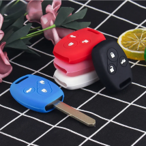 KEYYOU Remote Silicone Car Key Case Cover For Honda Civic 2006-2011 2017 Accord CRV 2003 2007 Jazz HRV