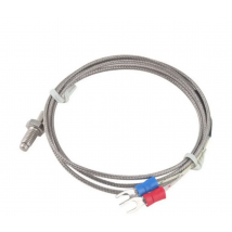 1M/2M/3M K Type Thermocouple Control  Thread M6 Screw Probe Temperature Sensor  Temperature Controller 0-400C Sensor Probe