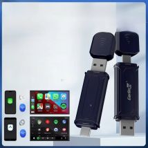 CarlinKit 5.0 Mini 5 Pro & 2air Wireless Android Auto & CarPlay USB Dongle Online Update Wireless Stable Fast Connect Smart Box