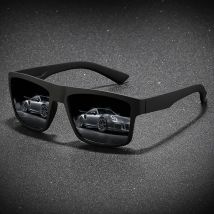 Fashion Polarized Sunglasses For Men And Women Luxury Driving Fishing Trip Vintage Square Sunglasses For Men UV400 Glasses