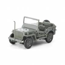1/48 DIY WW2 Off-road Cars Puzzles Models 3D Plastic Assemble Building Blocks Kits for Teen Adult US Military Forces Willys Jeep