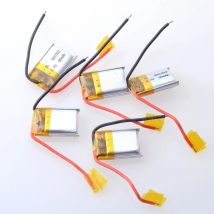 1-50Pcs 3.7V 90mAh 15C High Magnification Rechargeable Battery 601522 For Anki Overdrive Cars Aircraft Juicer Blender Helicopter