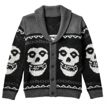 Fall/Winter y2k Portrait Printed Harajuku Sweater Fashion Men and Women Long Sleeves Coat Warm Gothic Ghost Pattern Sweaters