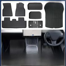 Floor Mats For Tesla Model Y Right-Hand Dirve Floor Mats Cargo Liner Car Anti-dirty Pad Waterproof RHD Model Y 2024 Accessories