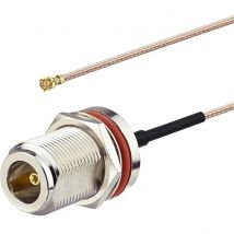 N Type Female Coaxial Cables U.FL UFL MHF1 to N Female RG178 Coax Cable for T mobile router antenna Mini PCIE Cards Wi-Fi WLAN