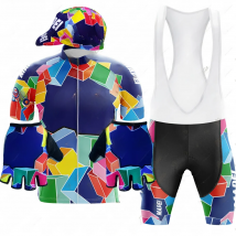 Triathlon Team Cycling Jersey Set for Men, Road Bike Equipment, Bicycle Shirt, Quick Dry Clothing, Shorts, Retro, 2023