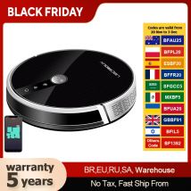 (Código Promocional:AETH15) Aspiradora Robot LIECTROUX C30B,Navegación de mapas,Partición Inteligente,con Memoria,WiFi,Succión 6KPa,Trapeador Mojado Inteligente,Desinfección,Funciona con Alexa y