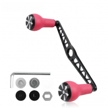 Ekfan Series Fishing 140MM Alloy Alluminum Handle TPE Material Knob For SHI & DAI Baitcasting Reel Tackle Accessory