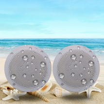 GUZARE Marine Speakers Waterproof for RV ATV UTV Golf Cart Motorcycle UV-Proof Outdoor Music Boat Speaker, 4 Inch,120Watts,2Pcs