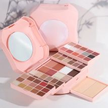 Pro All in One Makeup Gift Kit Set Box Full Women Waterproof Eyeshadow Palette Make Up Eye Shadow Blush Bronzer Contour Brushe