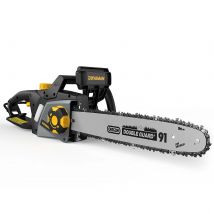 Motosega elettrica DOVAMAN 2400W, tensione senza attrezzi a 1 passo, barra e catena Oregon 40 cm, lubrificazione automatica, velocità catena 15 m/s