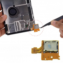 Original Micro SD Card Slot Socket TF Card Reader Board Repair Replacement for Nintendo Switch Game Console