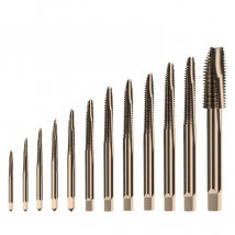 M2-M20 HSS-Co Cobalt M35 Machine Sprial Flute Tap Metric Screw Tap Right Hand Thread Plug Tap Drill For Stainless Steel