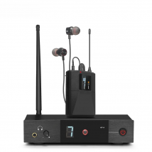 EYK IEM81 UHF Wireless In Ear Monitor System Single Channel 16 Frequencies Selecable Perfect for Singer Stage Performance DJ