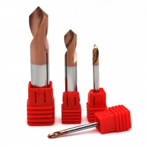 Milling Cutter Alloy Coating Tungsten Steel Tool Cnc Maching 1 Blade HRC65 Aluminum Spot Drills SHAZAM Chamfered Milling Cutter