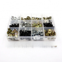 Mixd Metal Clips Retainer Instrument panel Auto Fasteners Universal Car Body Radios Dashboard DVD Metal U cord lock Clip