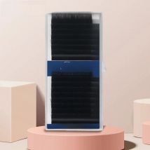 Newcome 16Rows Individual Eyelash Extension 0.03-0.25mm Eyelash Extension BCD Eyelashes Handmade Lashes Professional Makeup Tool