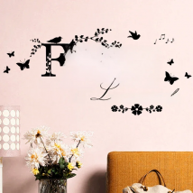 Family Love Never Ends Quote Vinyl Wall Sticker Wall Decals Lettering Art Words Stickers Home Decor Wedding Decoration Poster