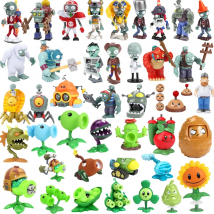 Nowe figurki Plants vs Zombies Dr. Zomboss Peashooter Gargantuar Potato Mine Chomper Conehead