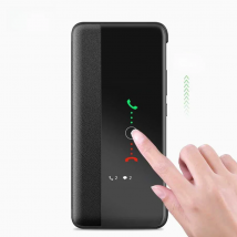 Smart View Flip Cover Leather Phone Case For Huawei P30 P40 P50 Pro P20 P 30 20 Lite P30pro P20pro 30pro Window Slim Funda Hard