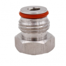 Cornelius Plug Adapter 1/4" FFL x 19/32"-18 UNF Kegging Hardware Homebrew Beer Keg Parts