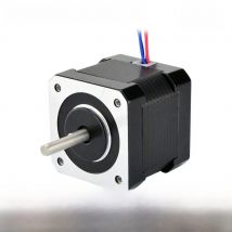 STEPPERONLINE Nema 17 Stepper Motor 40Ncm(56.6oz.in) 12V 0.4A 42x39mm 4-lead Nema17 Stepping Motor for DIY CNC Reprap