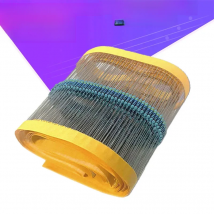 100PCS Metal Film Resistor 1/4W 1% 100R 220R 1K 1.5K 2.2K 4.7K 10K 22K 47K 100K 100 220 1K5 2K2 4K7 Ohm Resistance 1R~22M