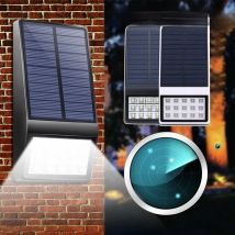 Outdoor Solar Flood Led Lights Wall Lamp Motion Sensor Decorations Home And Garden External Lighting Cottage Batteries Light