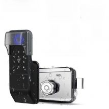 IP65 Waterproof TTLock Fingerprint Smart Door Lock Outdoor Gate Bluetooth Password 13.56MHz IC Card Deadbolt Lock+Mechanical Key