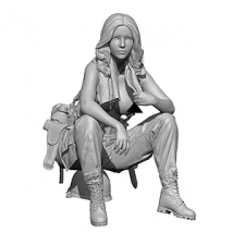 1/35 Resin Model Figure GK, Unassembled and unpainted kit