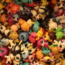 10/ 50 Pcs Mixed 4-5 CM Old LPS Pet Shop Toys Figure Popular Mini Toy Figures
