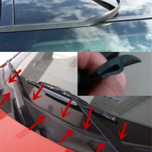 Ageing Rubber Seal Strips Under Windshield Panel For Renault Megane 2 3 Captur Logan Dacia Duster Peugeot 407 308 207 208 508 1