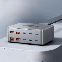 330W USB C GaN Charger 100W PD3.0 PPS QC3.0 Multiport Fast Charging Station For Laptop iPhone 15 16 Samsung Macbook Pro Tablet