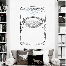 Large Peaky Blinders Pub Whisky Wall Sticker Bedroom Living Room Garage Bar Man CAVE Whisky Peaky Blinders Wall Decal M331