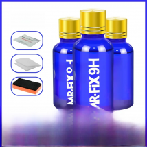 3PCS 9H Car Liquid Ceramic Coat Super Hydrophobic Glass Coating Set Polysiloxane and Nano materials Ceramics For Cars