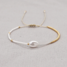 Go2BoHo Baroque Pearl Bracelet Simple Thin Bracelets for Women Fashion Jewelry Gift Miyuki Seed Beads Adjustable Pulseras