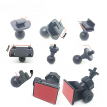 7 Types Head Option Stiker Base Bracket Mount for Sport Camera DVR DV GPS Holder Car DVR Glue Holder Adhesive Base Tripod Stand