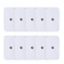 20/10pcs Snap Tens Electrode Pads Conductive Gel Pad Body Acupuncture Therapy Massager Therapeutic Pulse Stimulator Electro Pad
