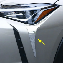 For Lexus UX200 UX250h UX300e 2019-2022 Chrome Head Light Trims Decoration Garnish Accessories