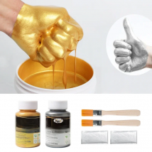 100ml Gold Paint Metallic Acrylic Paint Waterproof Not Faded For Statuary Coloring DIY Hand Clothes Painted Graffiti Pigments
