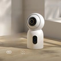 IMILAB New Indoor Camera C30 Dual 3K Lens WiFi 6 5G 360° PTZ Local AI Detection for Baby/Pet/Noise Night Vision Human Tracking