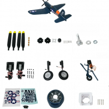 FMS 1700mm 1.7m F4U Corsair V3 Parts Propeller Spinner Motor Shaft Board Mount Landing Gear Retract RC Airplane Plane Aircraft