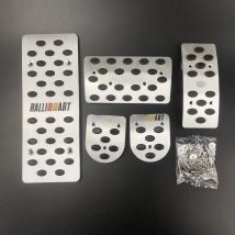 Aluminum Car Rest Fuel Gas Brake Pedal Plate For Mitsubishi Outlander EX ASX PAJERO LANCER Evolution Grandis L200 Mirage ECLIPSE