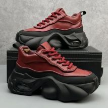 Men's Sneakers 2025 Spring Autumn Fashion Casual Shoes Comfort Platform Running Shoes Luxury Height Increased Vulcanize Footwear