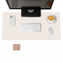 white mousepad Portable Mouse pad large Gaming Waterproof Non-slip PU Suede Desk Mat Computer Keyboard desk pad Mats