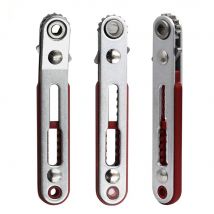 1Peice Double End Magnetic Ratchet Wrench 1/4" Hex Shank Screwdriver Handle For Narrow Space DIY Hand Tools Set