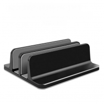 Adjustable  Vertical Stand for Mac Mini Aluminum Alloy Laptop Desktop Stand Anti-Slip Adjustable Computer Holder for Apple MAC